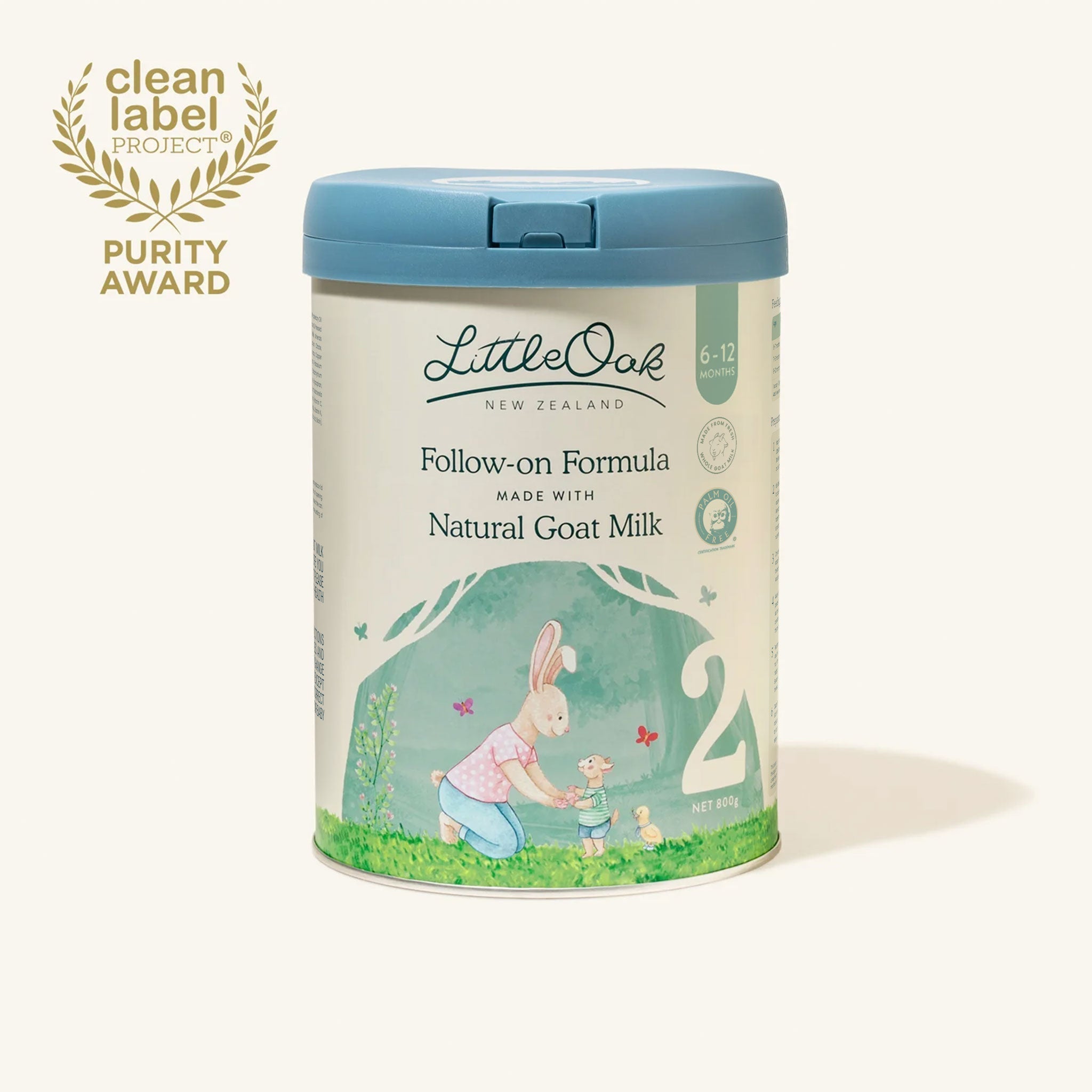 Natural Goat Milk Follow-on Formula with Olive Oil, <br>6-12 months